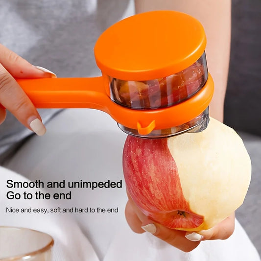 1Pc Multifunctional Peeler with Storage Box Manual Apple Peeling Cutter Portable Veggie Potatoes Peelers Kitchen Accessories