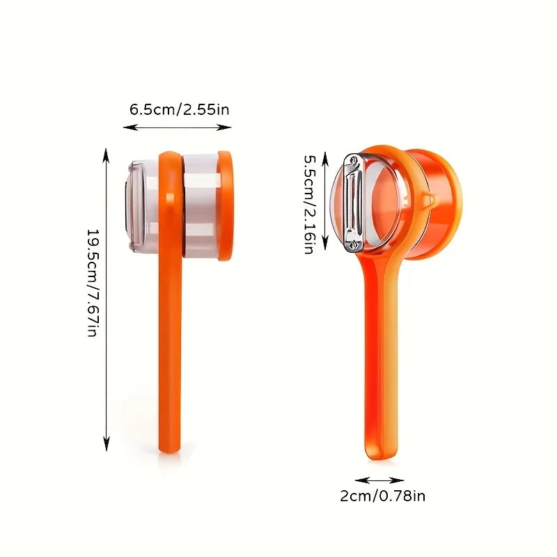 1Pc Multifunctional Peeler with Storage Box Manual Apple Peeling Cutter Portable Veggie Potatoes Peelers Kitchen Accessories